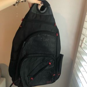 Peace Love World Backpack